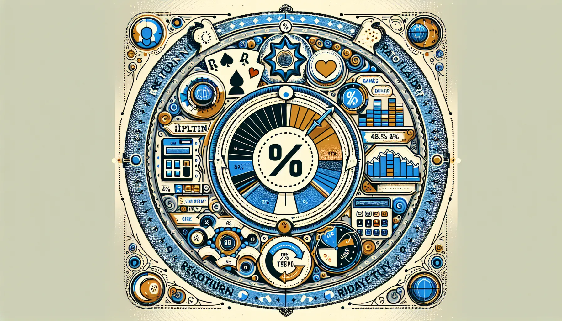 A pie chart explaining RTP in casino games visually highlights key aspects.