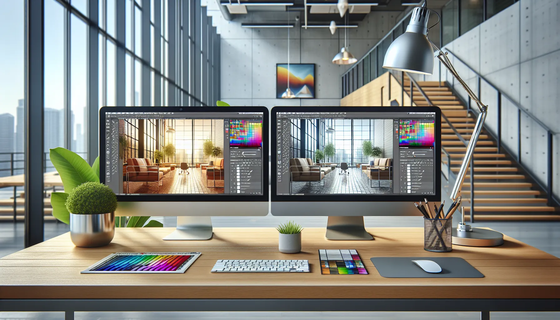 A comparison of JPEG and PNG image formats on two computer screens.