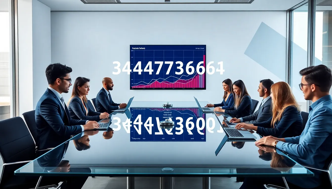 diverse professionals collaborating in a conference room around data analysis.