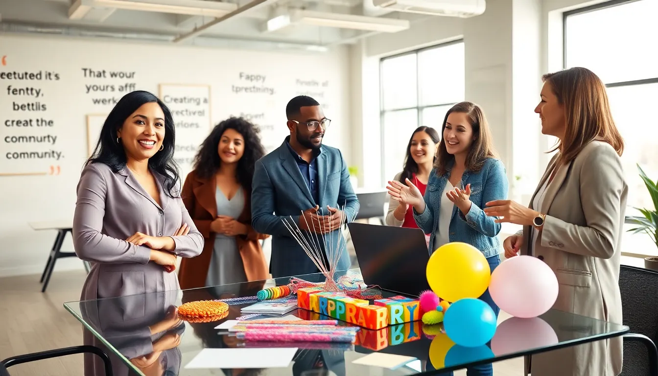 diverse team collaborating on budget-friendly event planning.