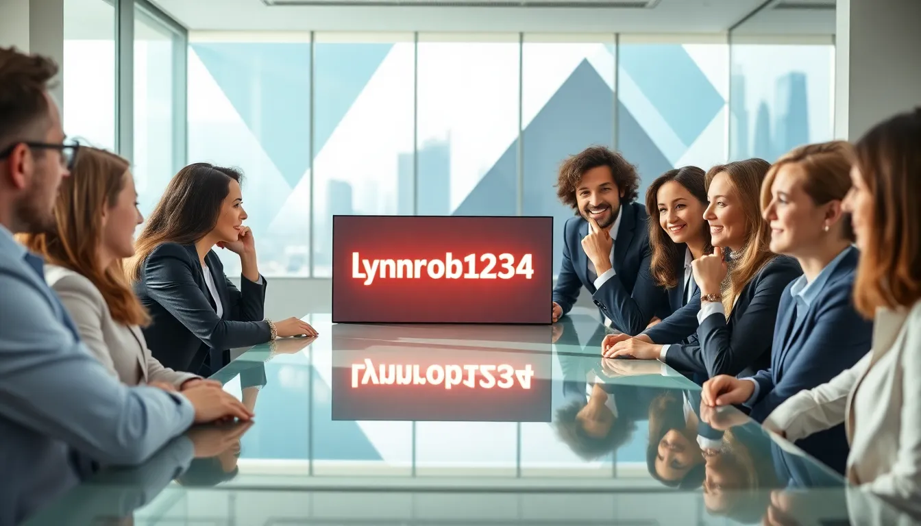 team discussing digital identities in a modern office.