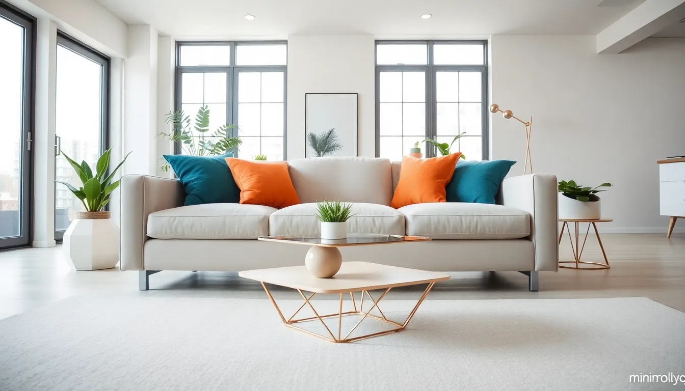 modern living space illustrating the Minimollyq philosophy.