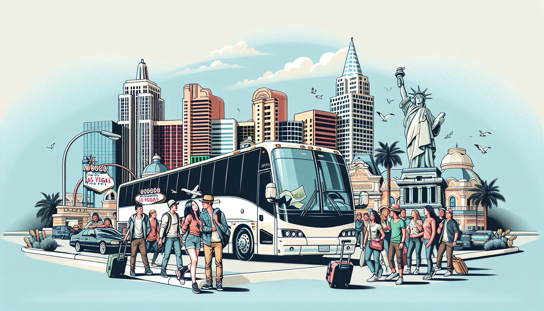 Charter Bus Rental Las Vegas


