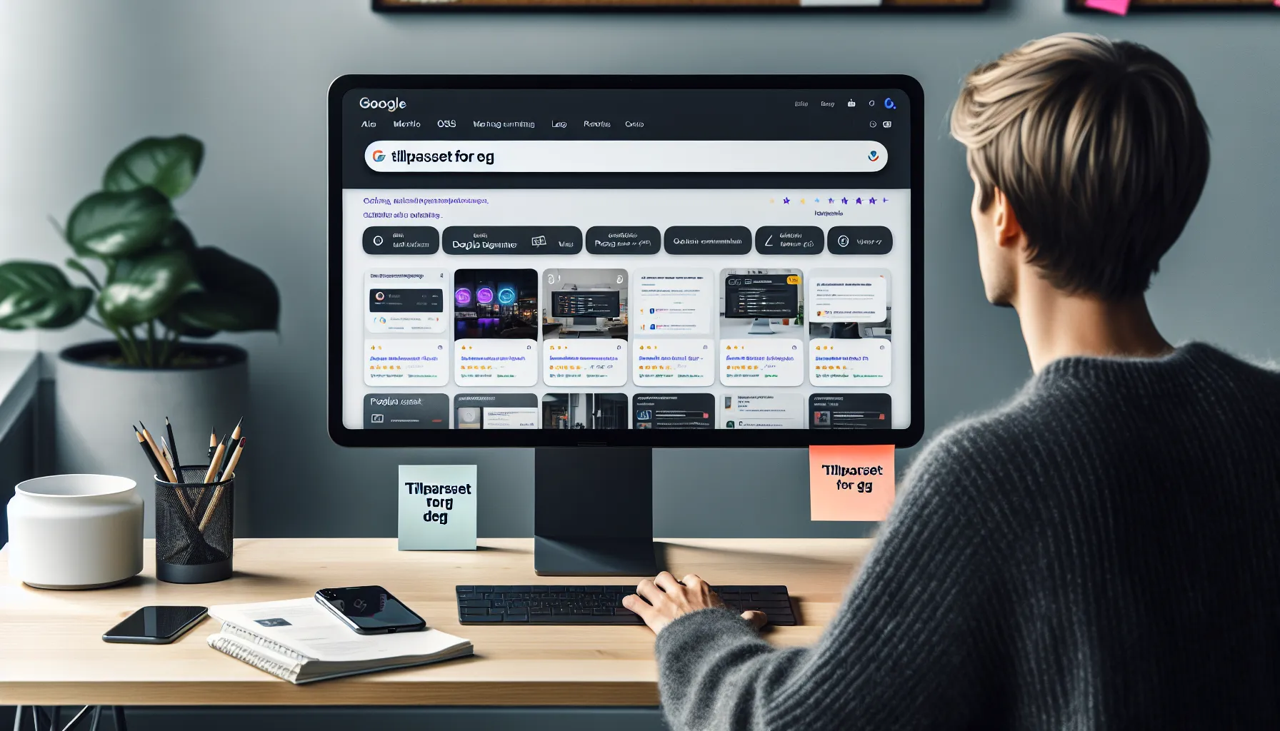 Norwegian marketer reviews ai‑enhanced serp with summaries, carousels, and local map.