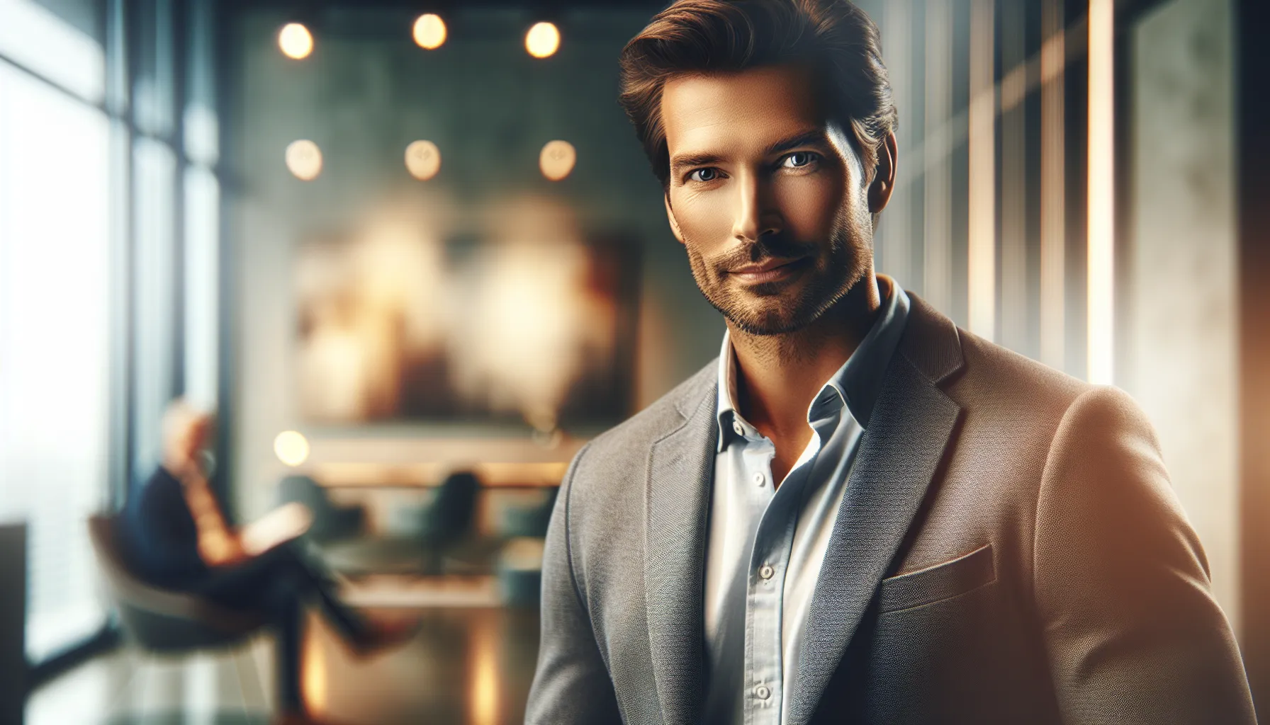 Victor Campbell Allsop posed in a professional studio setting.