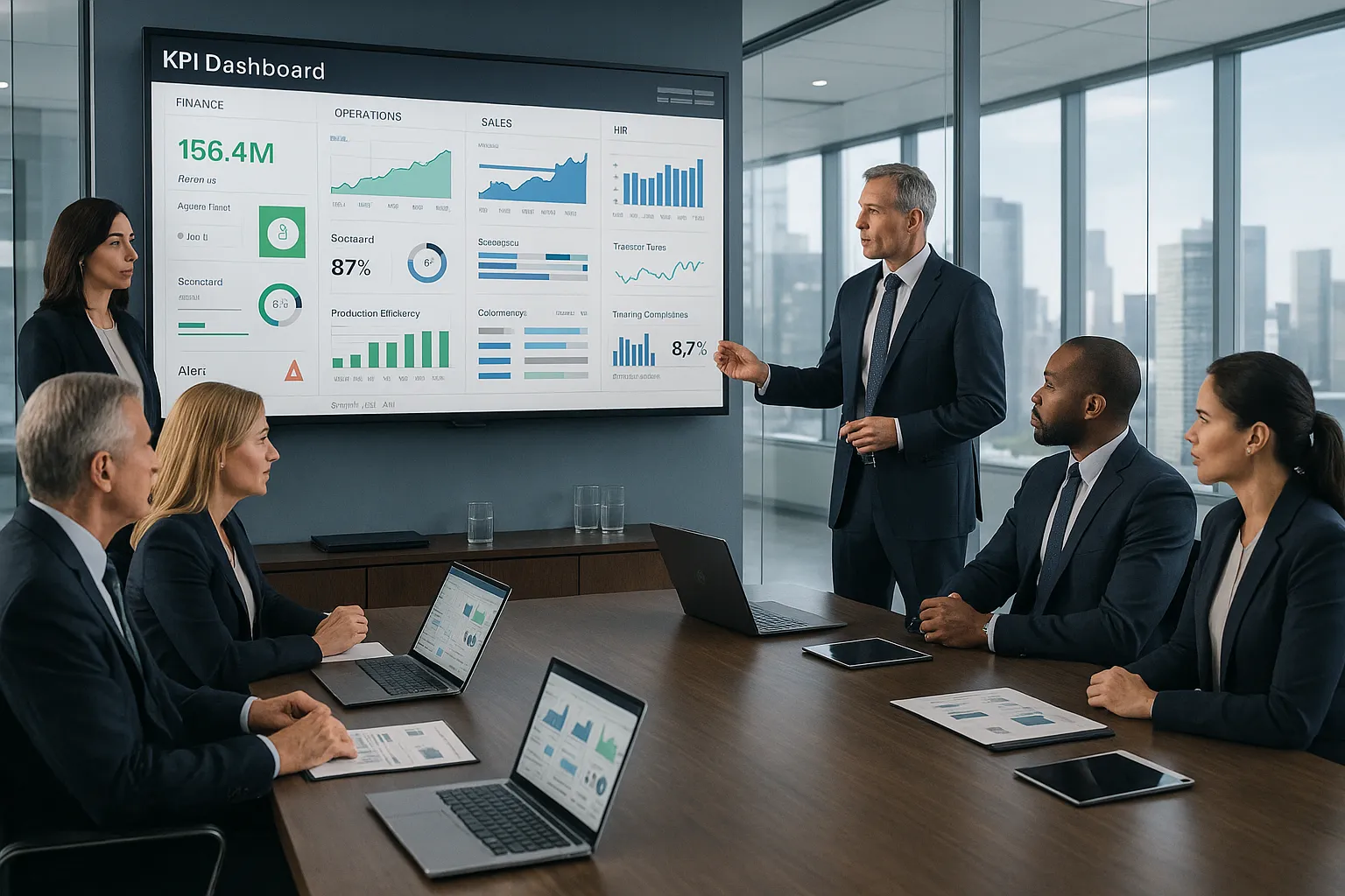 KPI Tracking Software For Enterprises: How To Choose A Scalable Platform