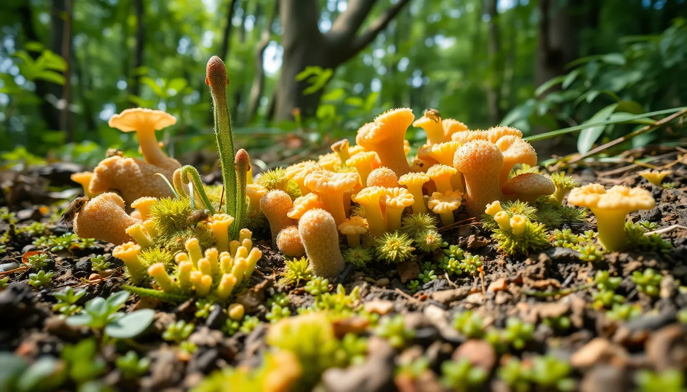 Close-up of potosterum species thriving in a natural ecosystem.