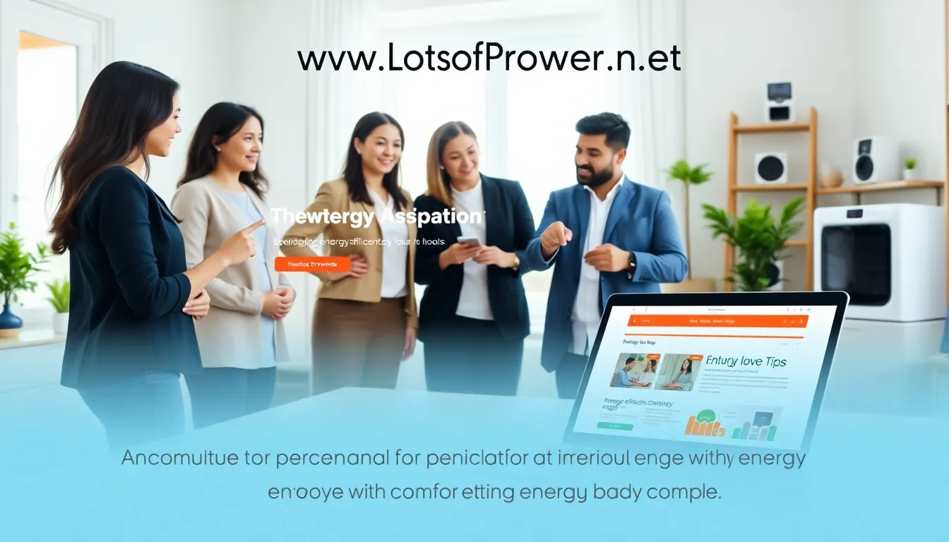 diverse professionals discussing energy solutions at a modern office desk.