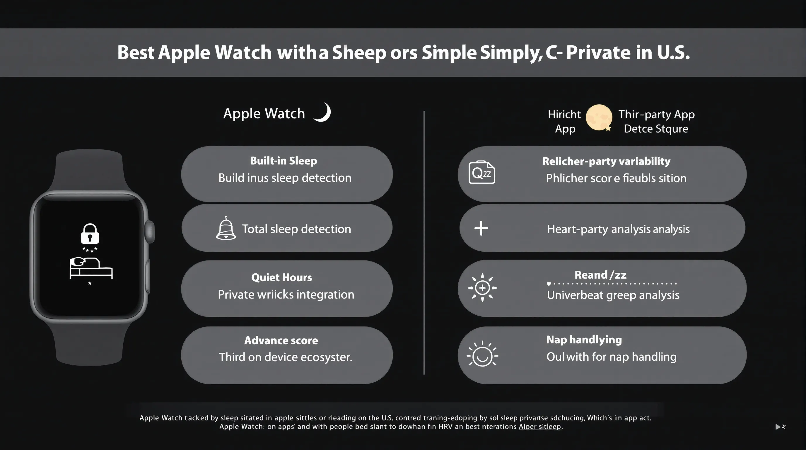 Comparison of Apple Watch sleep tracking versus third‑party apps with setup tips.