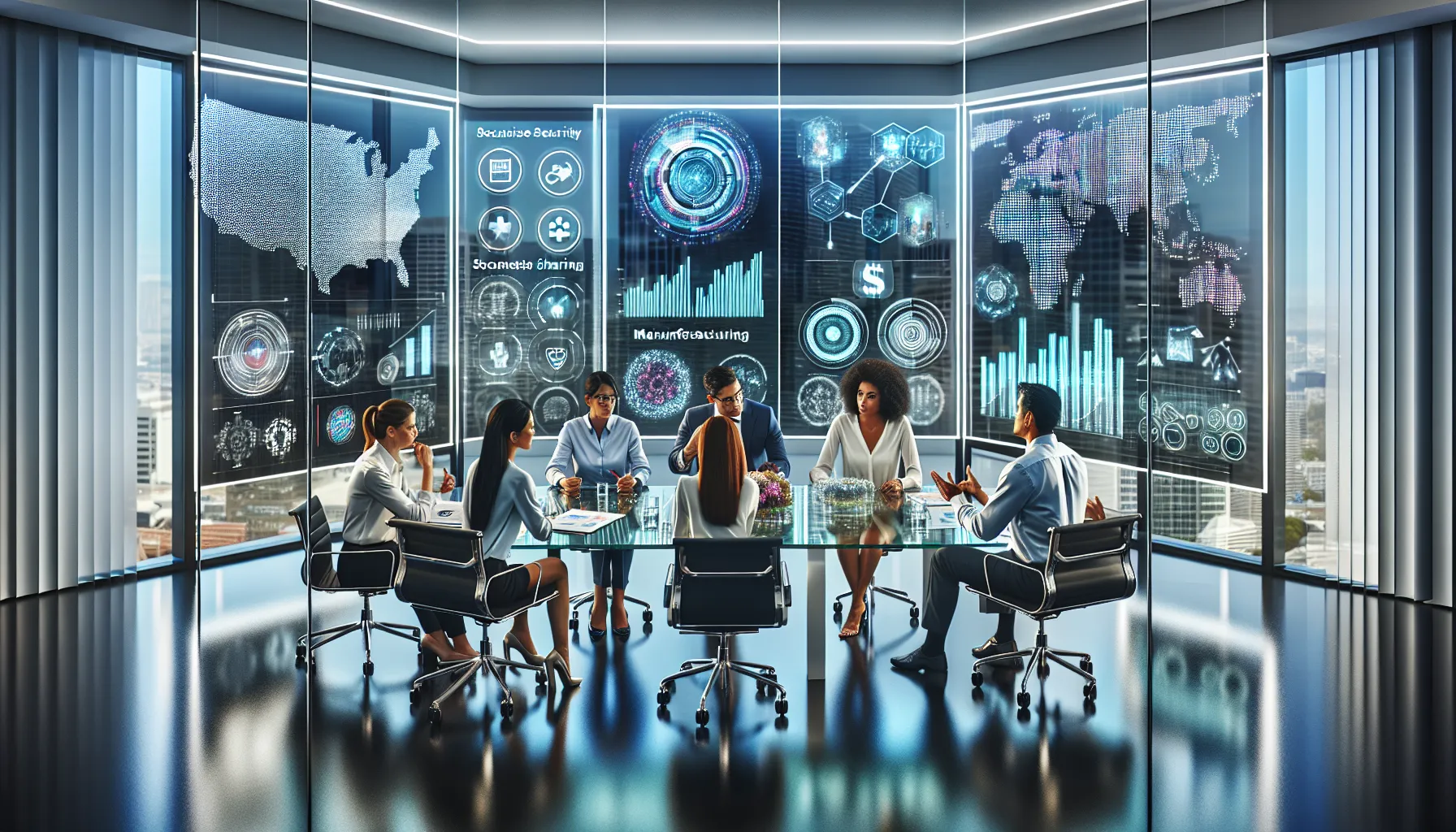 diverse team discussing Wfwf267 applications in a modern office.