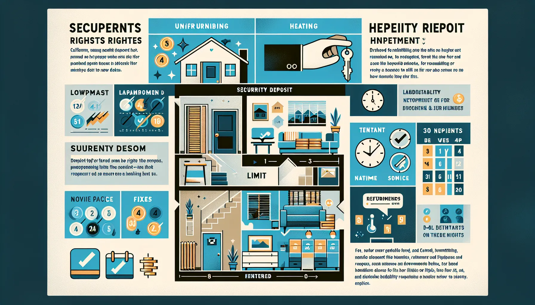 infographic outlining key renter rights for moving into Orinda apartments