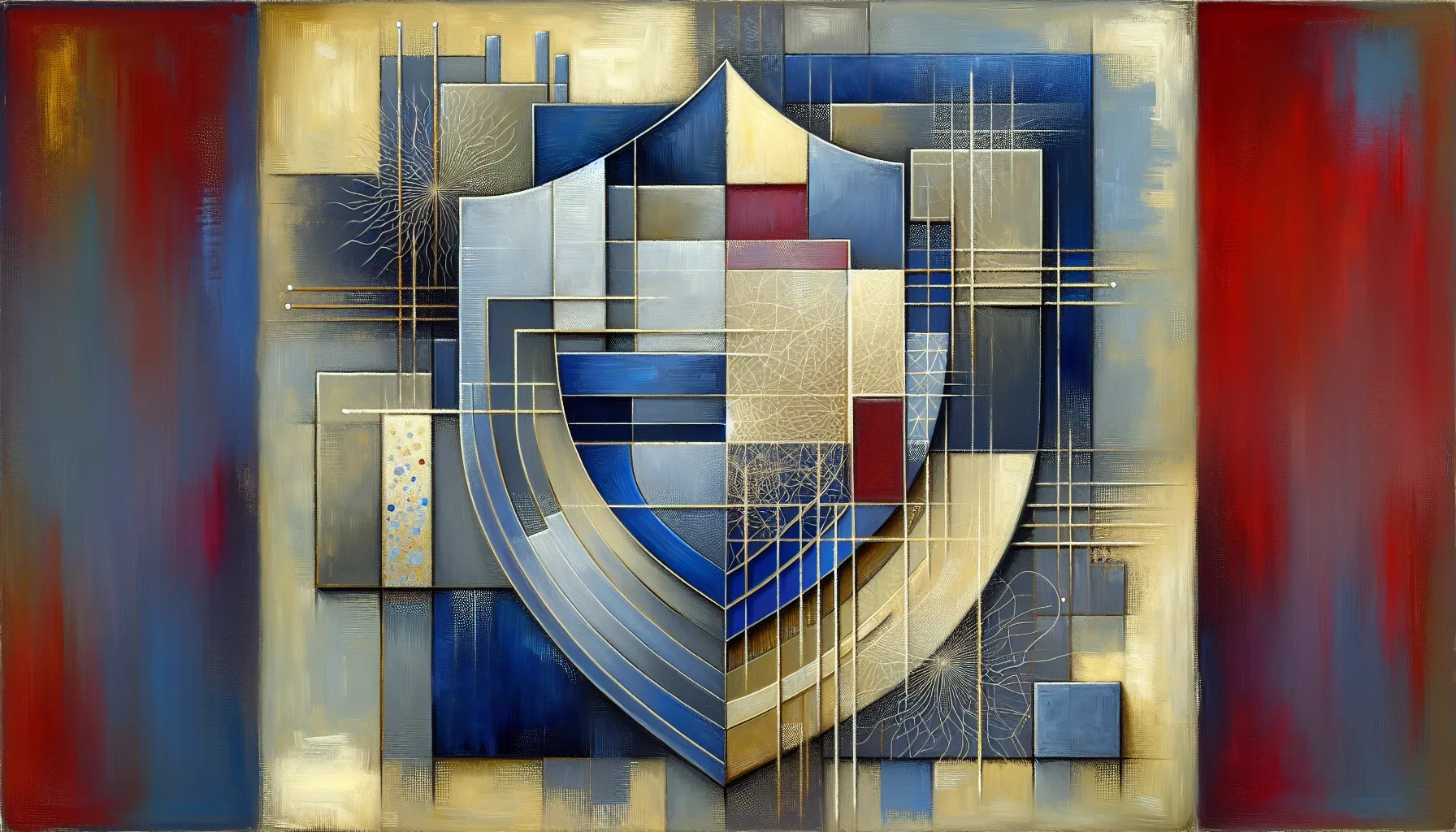 Layered abstract shapes suggesting a protective safety net and legal transition. - Do Physician Assistants Need Tail Coverage After Resigning
