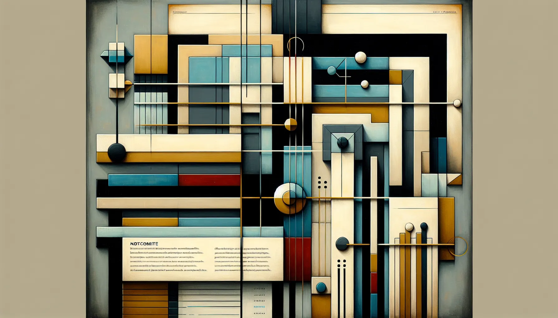 Layered geometric shapes and lines suggesting contractual tension and deadlines. - How Much Notice Must A Physician Assistant Give