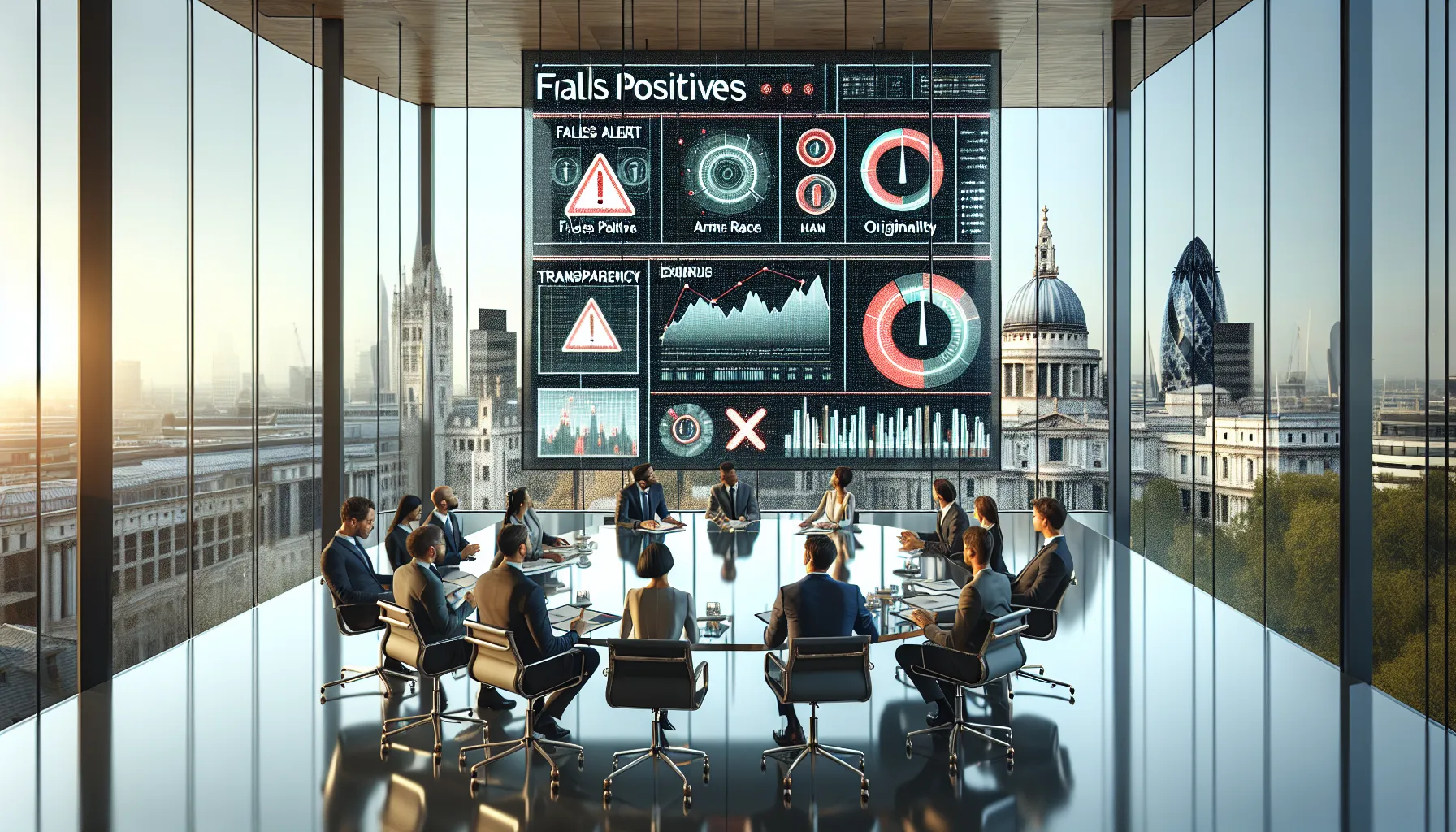 UK team reviews detection risks, prioritizing transparency and original content.