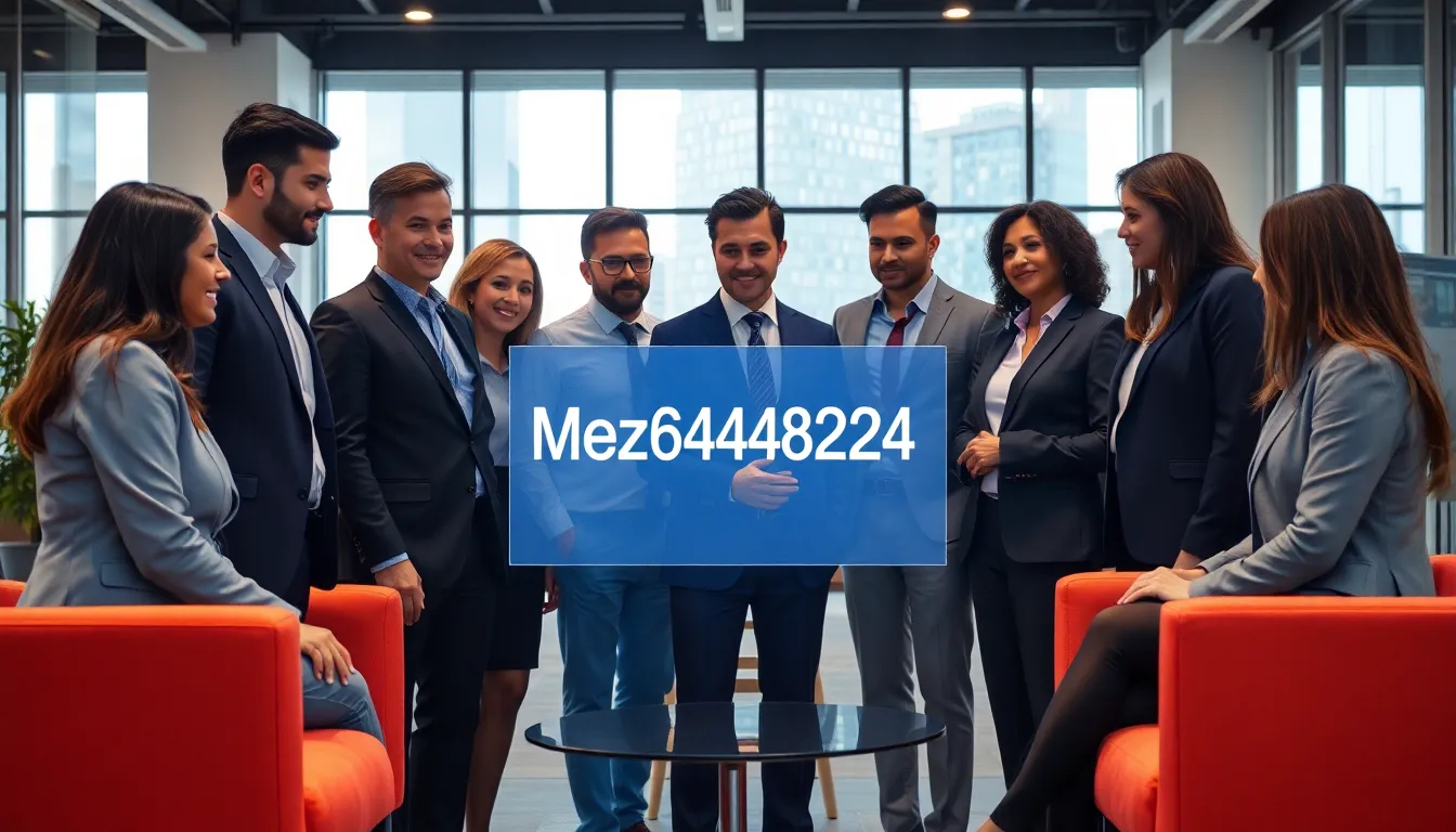 diverse professionals collaborating at a high-tech digital interface.