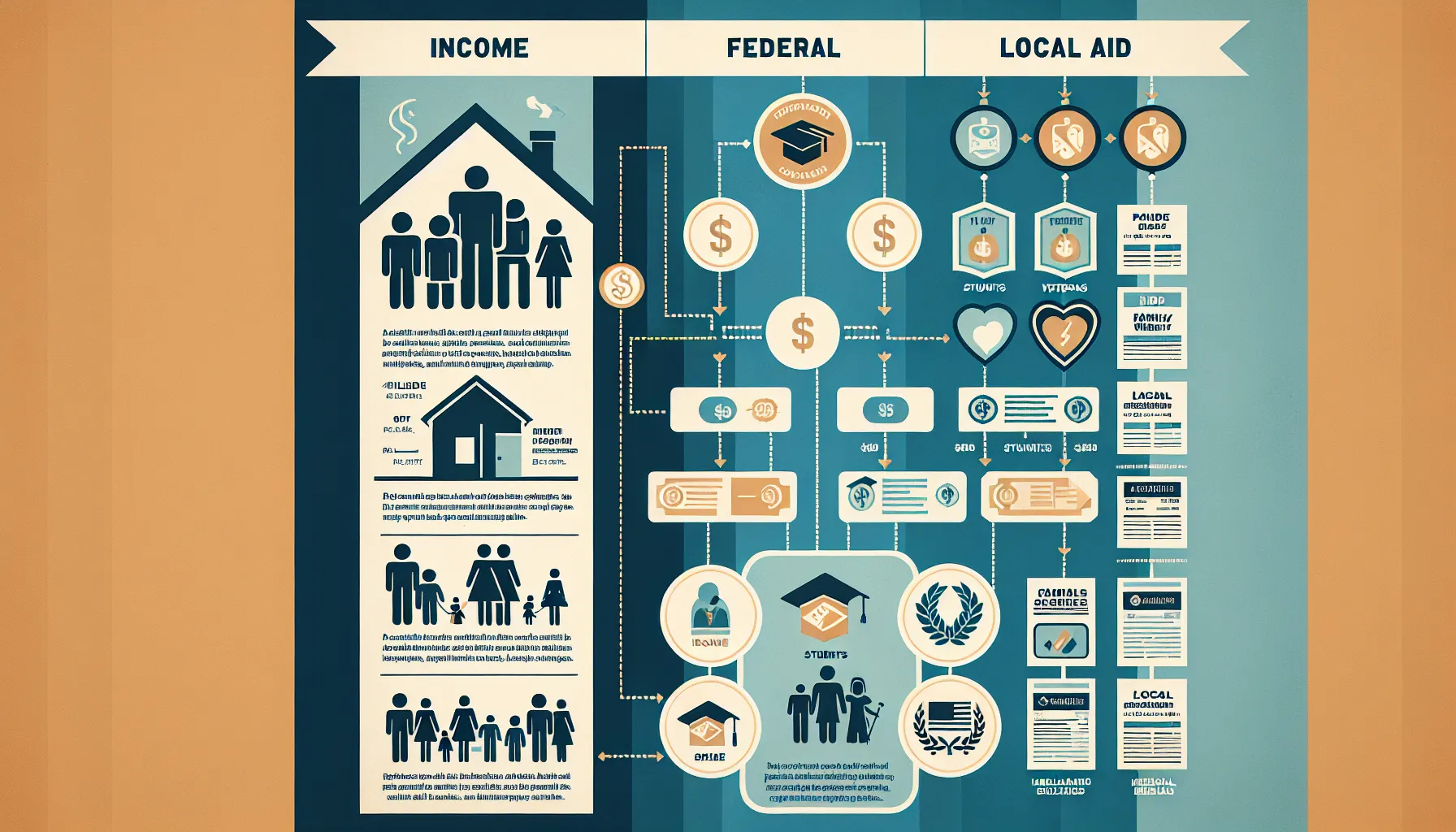 infographic showing eligibility requirements for Lafayette rental assistance programs