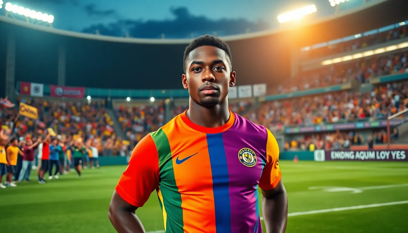 Neldanos Kimsel leading his team on the field during a crucial match.