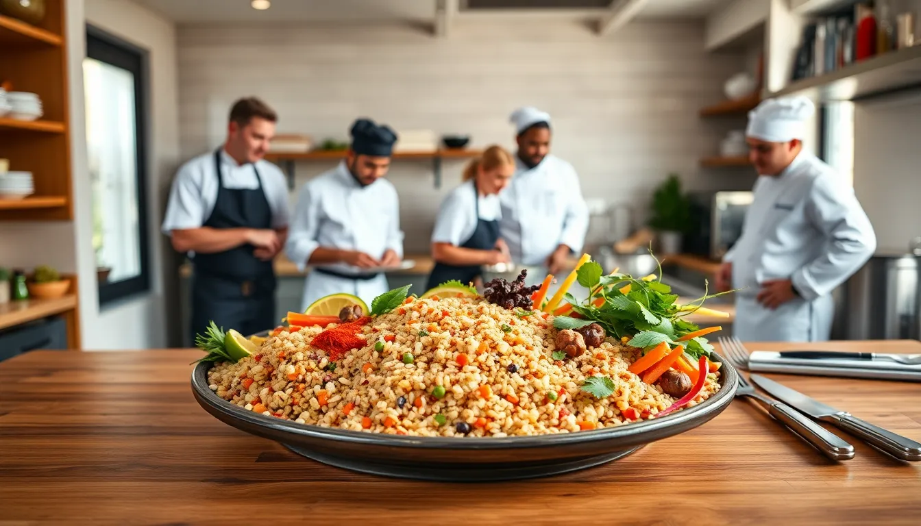 fresh ingredients for Nivhullshi in a modern kitchen setting.