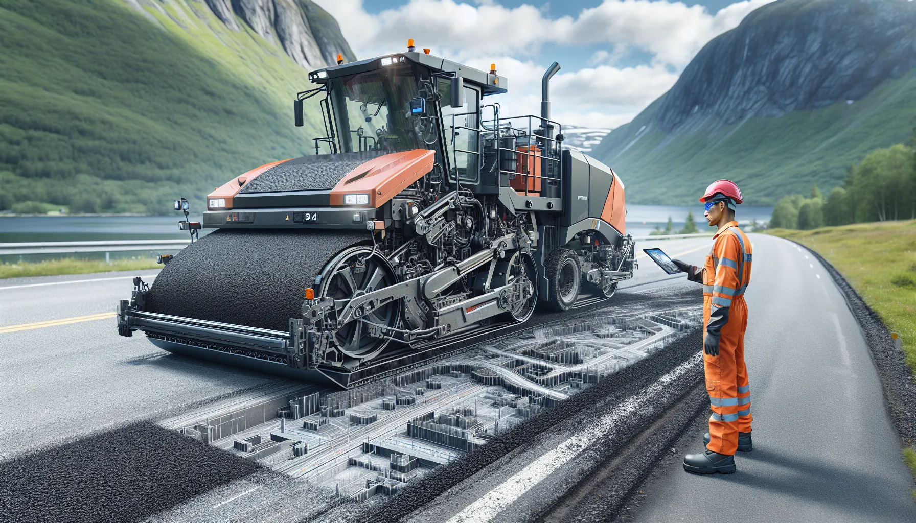 Asfaltutleggere: slik bygges veiene vi kjører på med presisjon, kvalitet og moderne teknologi 2 Yucooxbnmp chdyrdqdrnydiz5fn2klh