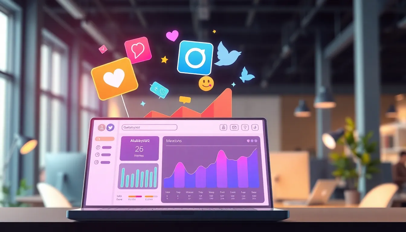 digital illustration of social media engagement related to Alobabyy2002.