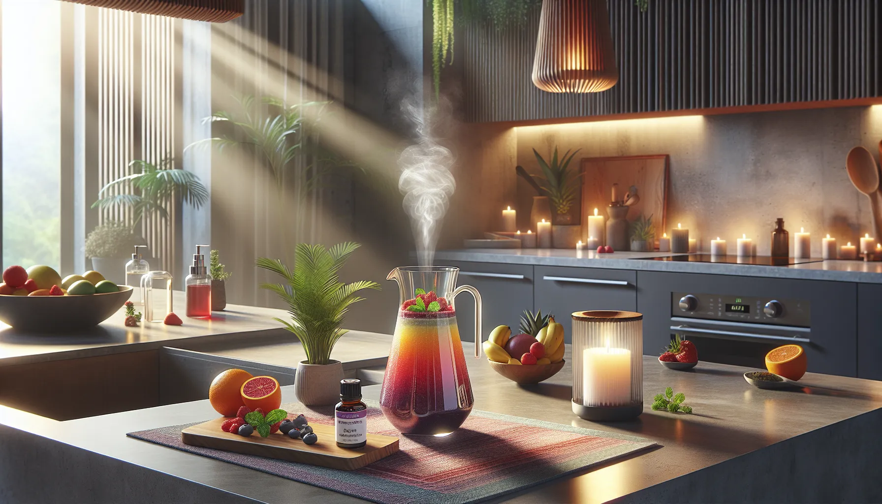 smoothies and wellness practices featuring Manthaoilreat.