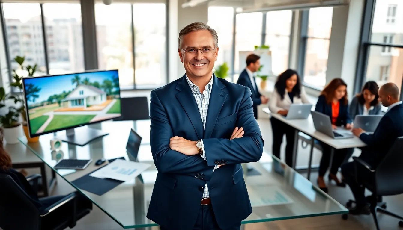 Timothy Williams in a modern office representing HomeRocketRealty's innovative real estate services.