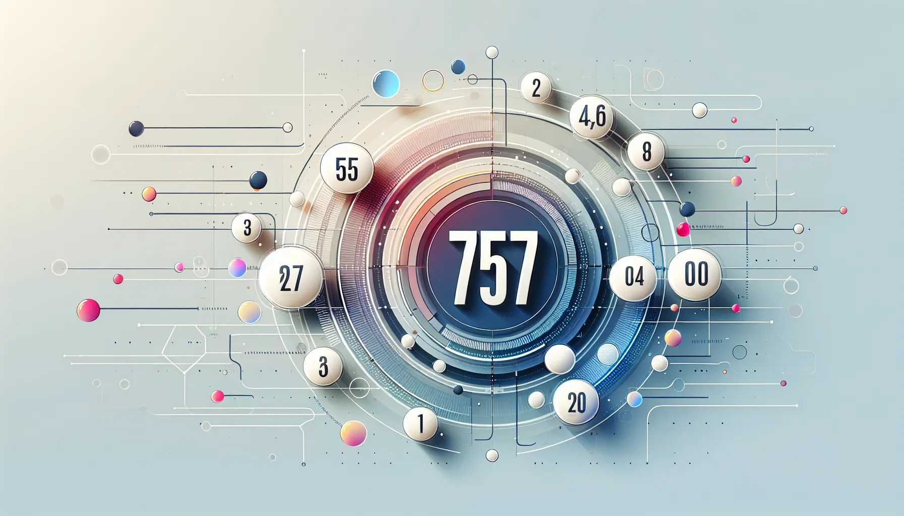 infographic of the number 7576437200 with digit breakdown.