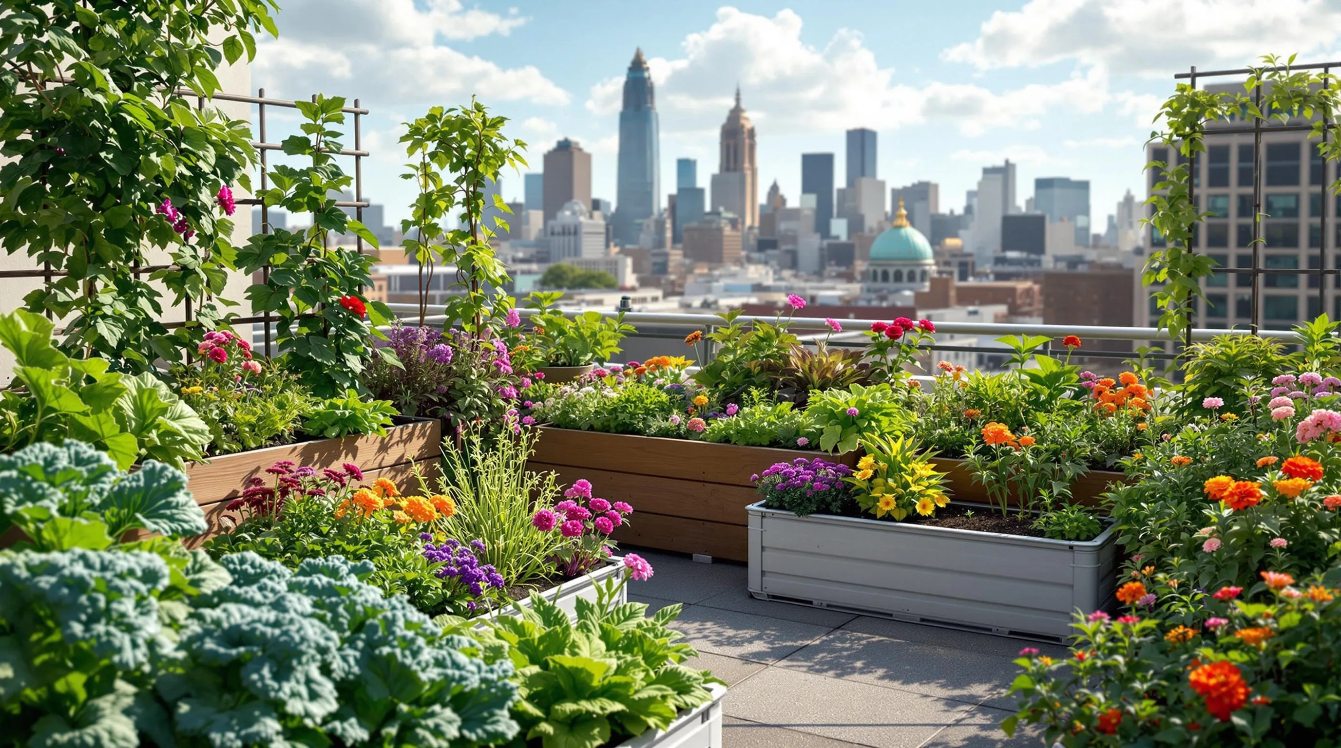 10 Space-Saving Urban Vegetable Garden Ideas for Small City Spaces 3 aInJBE9wGV6pPcBoHIUpwr0r1koSm4It