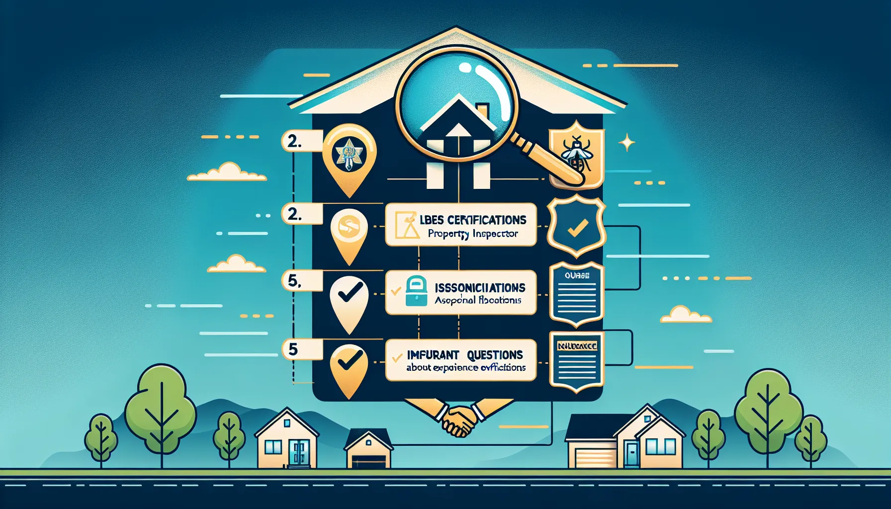steps to choose a qualified property inspector in Lafayette