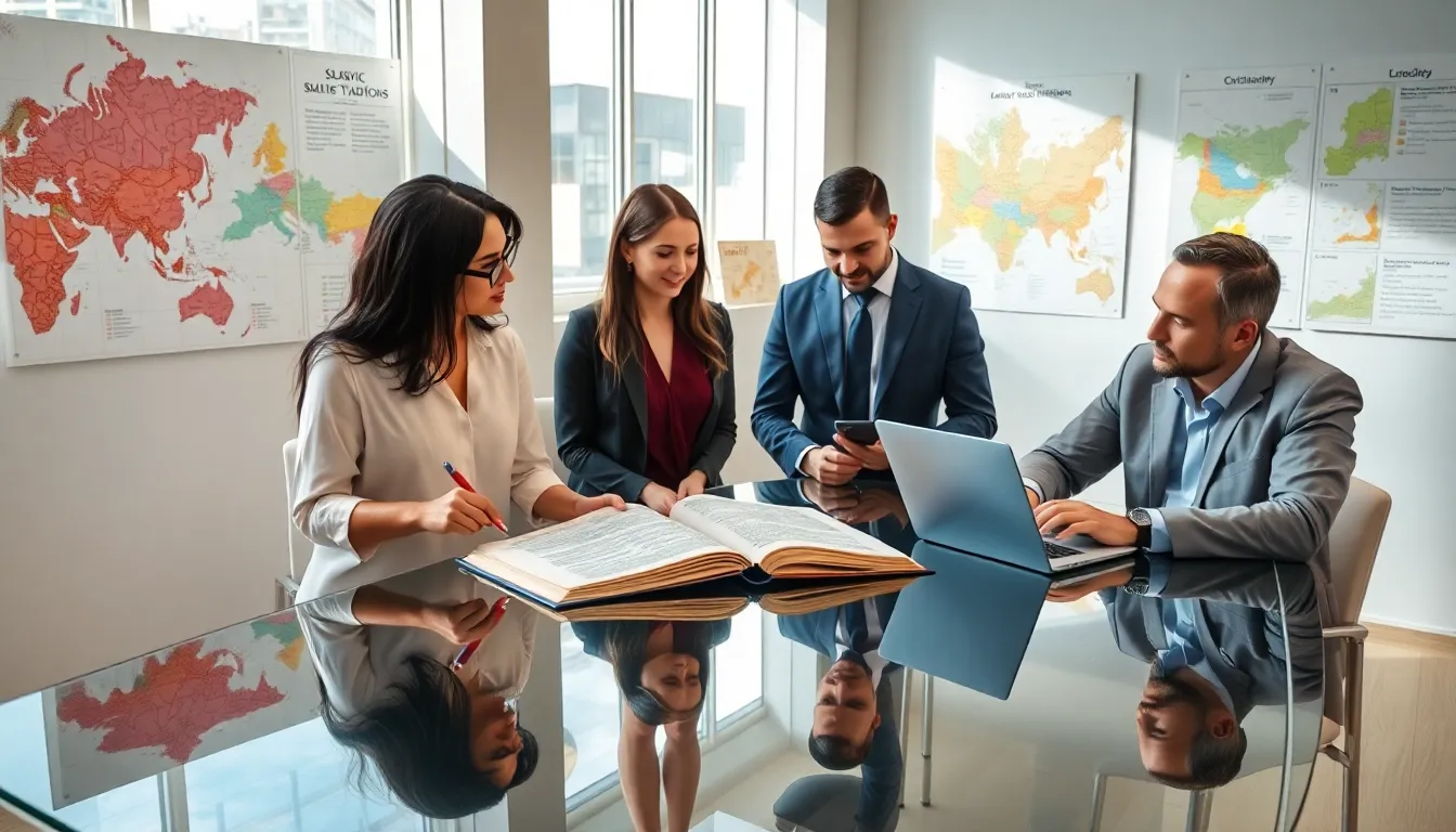 diverse linguists discussing the origins of a unique term.