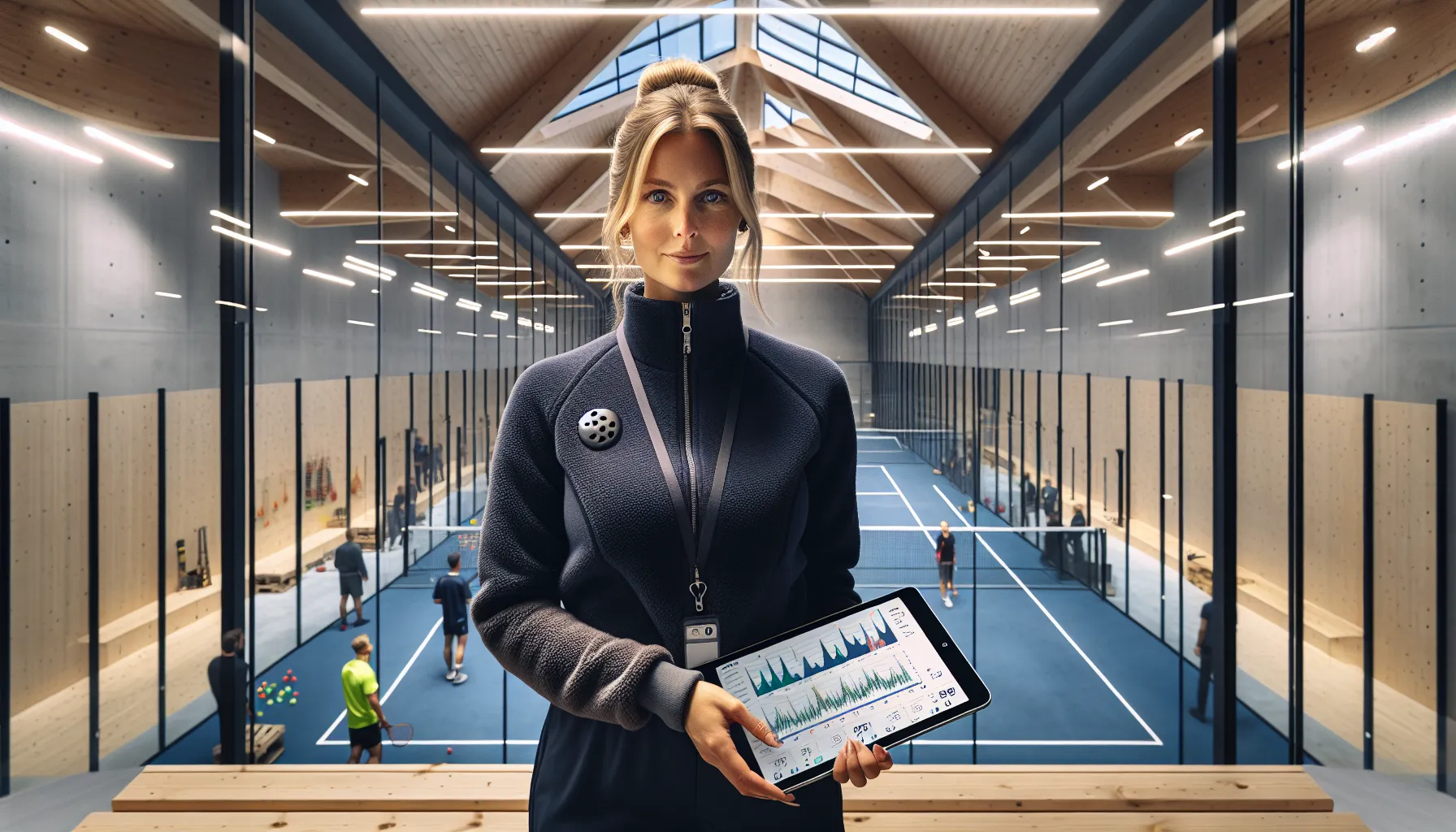 Padel i norge: en oversikt over de raskest voksende sentrene 3 Manager reviews padel growth data in a norwegian indoor center under expansion.