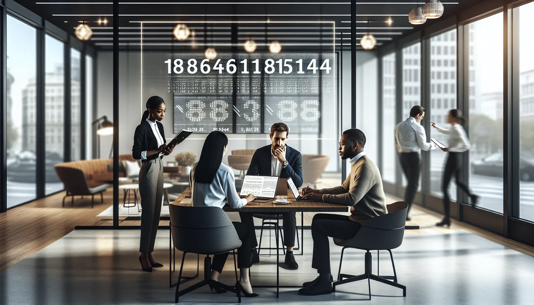 diverse team discussing best practices for managing complex numbers.