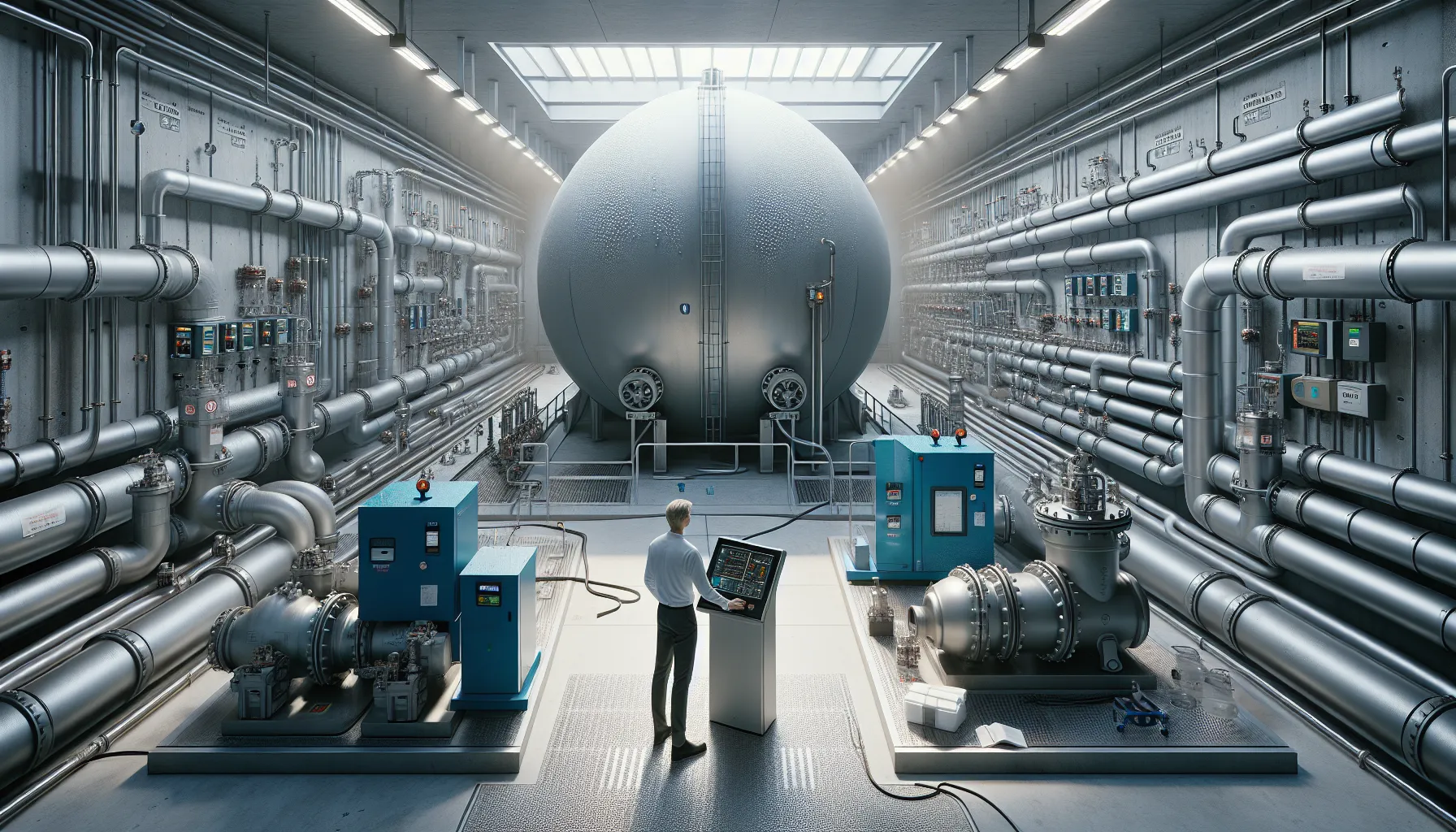 Slik fungerer vakuumavløpssystemer i urbane områder en side dedikert til rør, rørsystemer og rørteknologi 3 Norwegian vacuum sewer station with twin pumps, stainless tank, and hmi control.