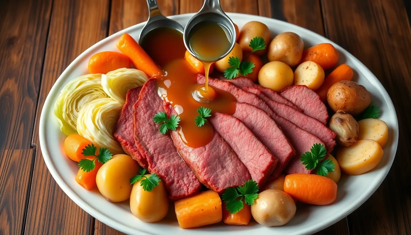 Perfect Corned Beef and Cabbage Recipe (Easy St. Patrick's Day Dinner!) 6 Perfect Corned Beef and Cabbage Recipe (Easy St. Patrick's Day Dinner!) 5