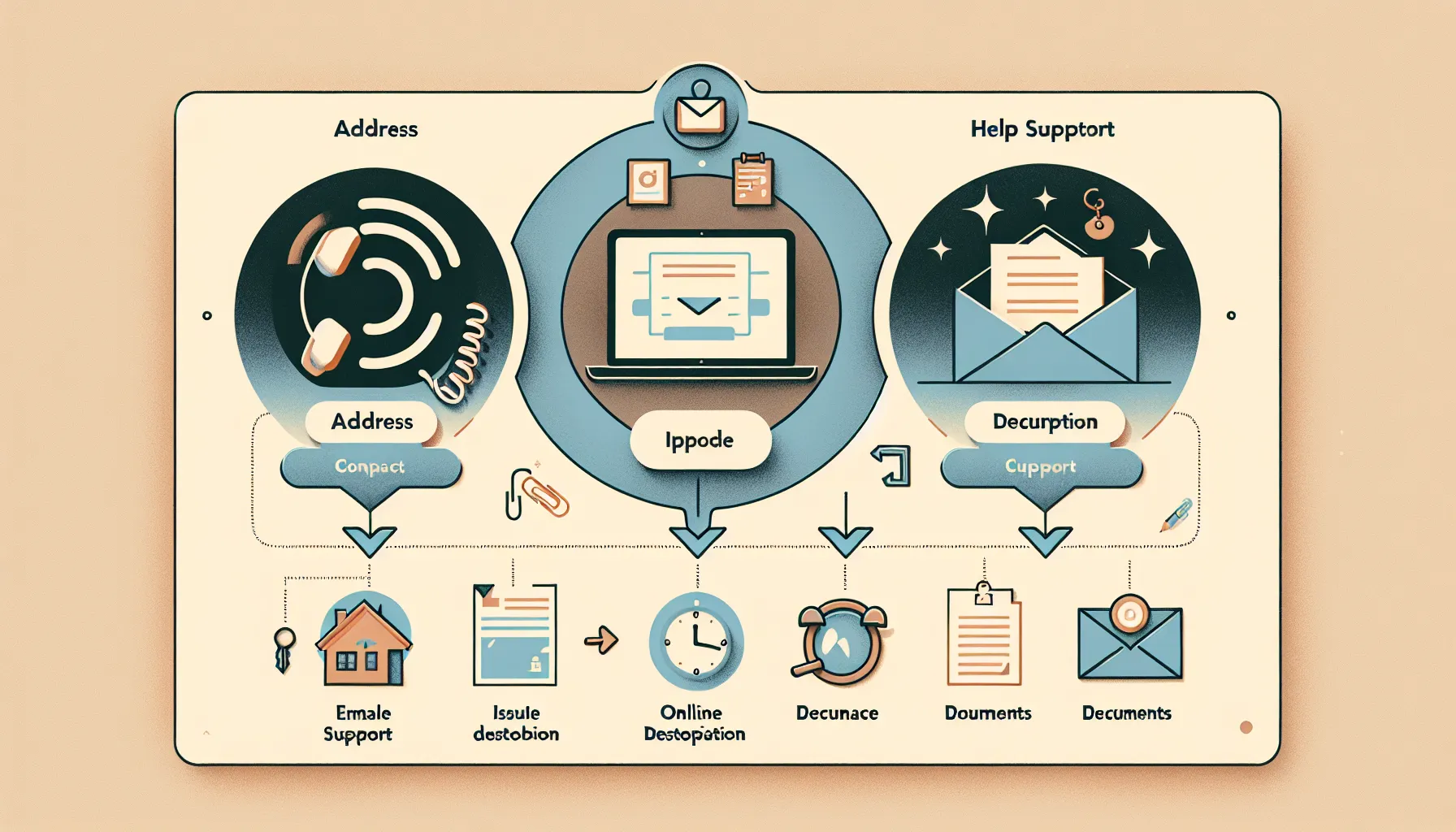diagram showing ways to contact the Danville Tenant Help Line