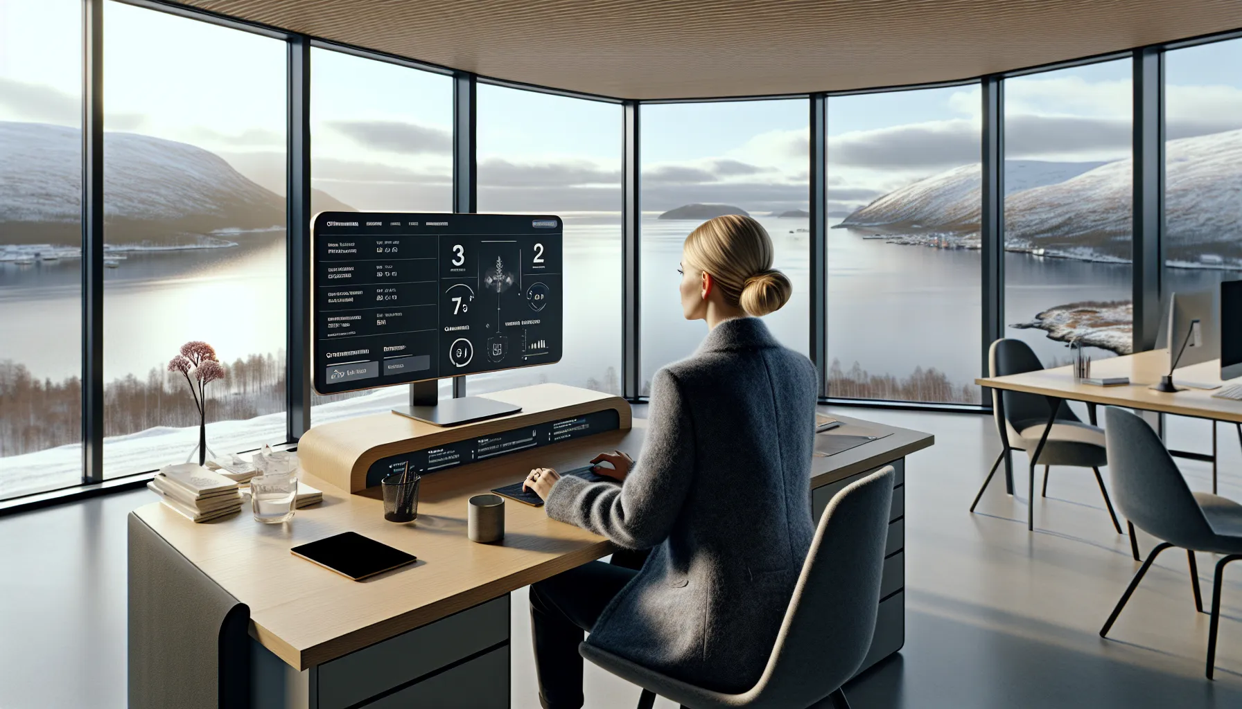 Norwegian marketer reviews ai dashboard predicting customer needs and churn risk.