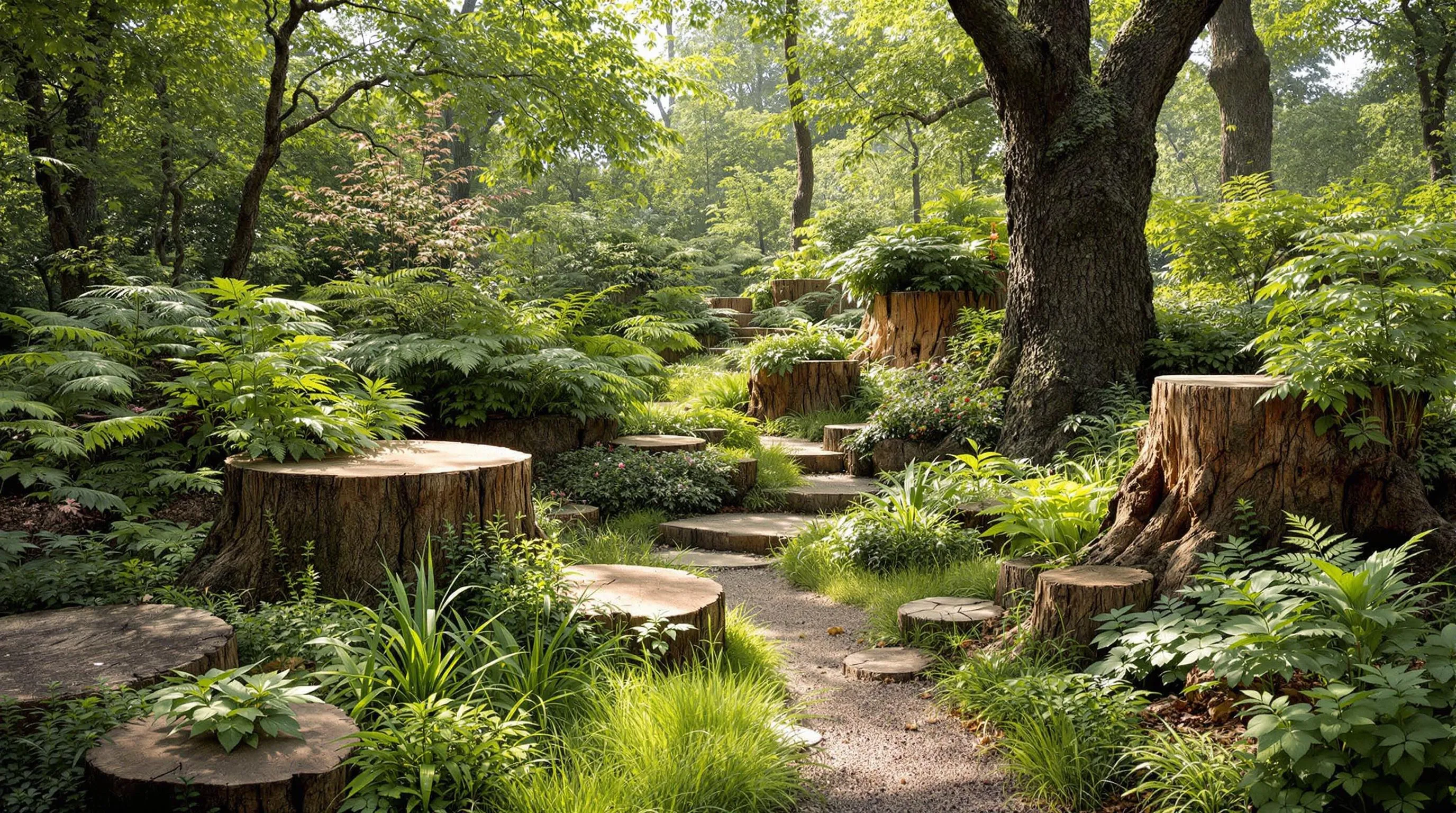 15 Enchanting Stumpery Garden Ideas to Transform Your Outdoor Space 9 btBhTePp73l7PRNtHGSlV67unHOFpgK1