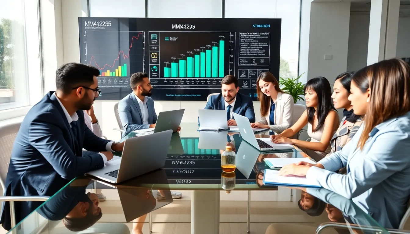diverse team discussing technology standards in a modern office.