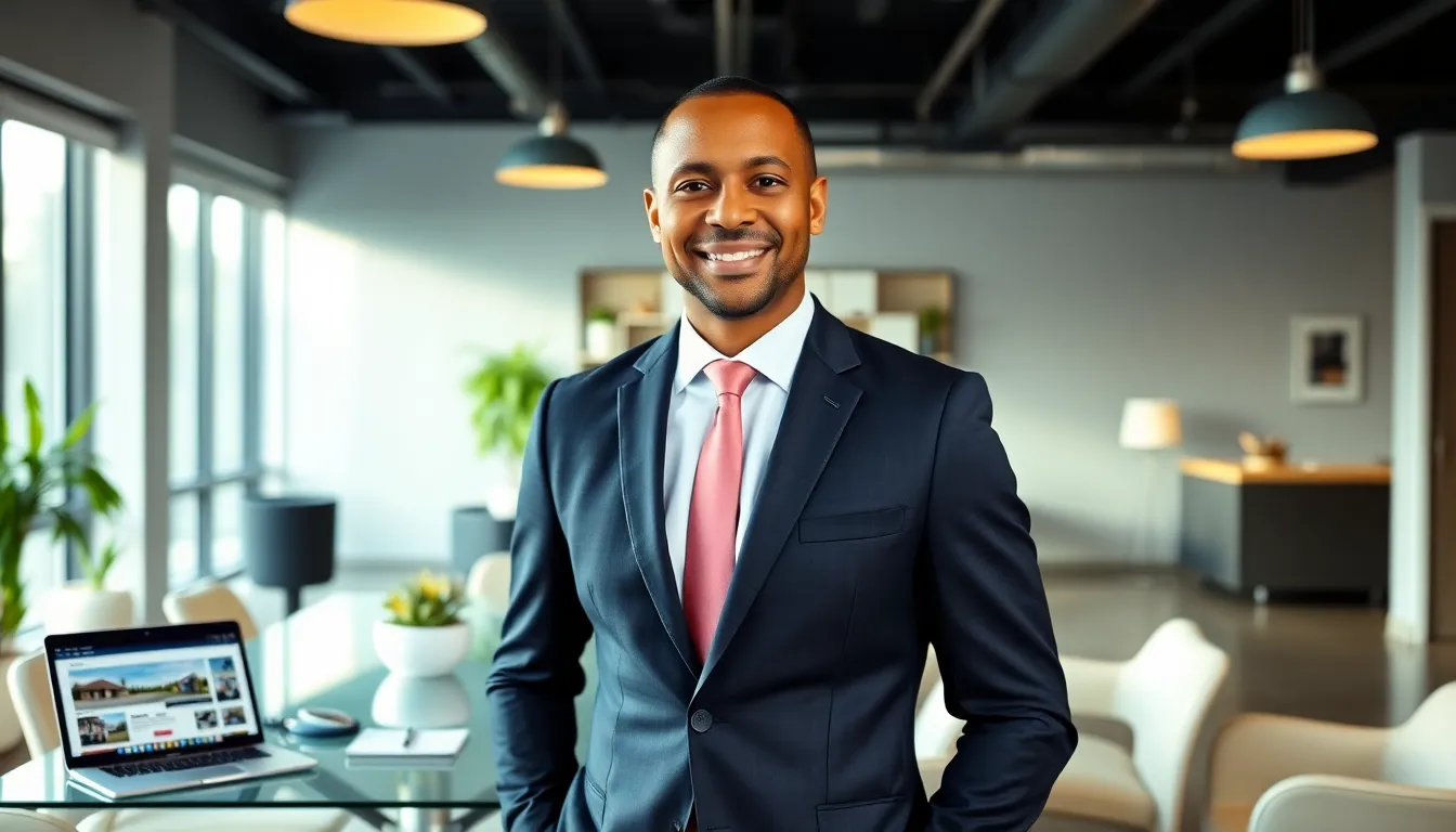 Timothy Williams in a modern office, representing Homerocketrealty.