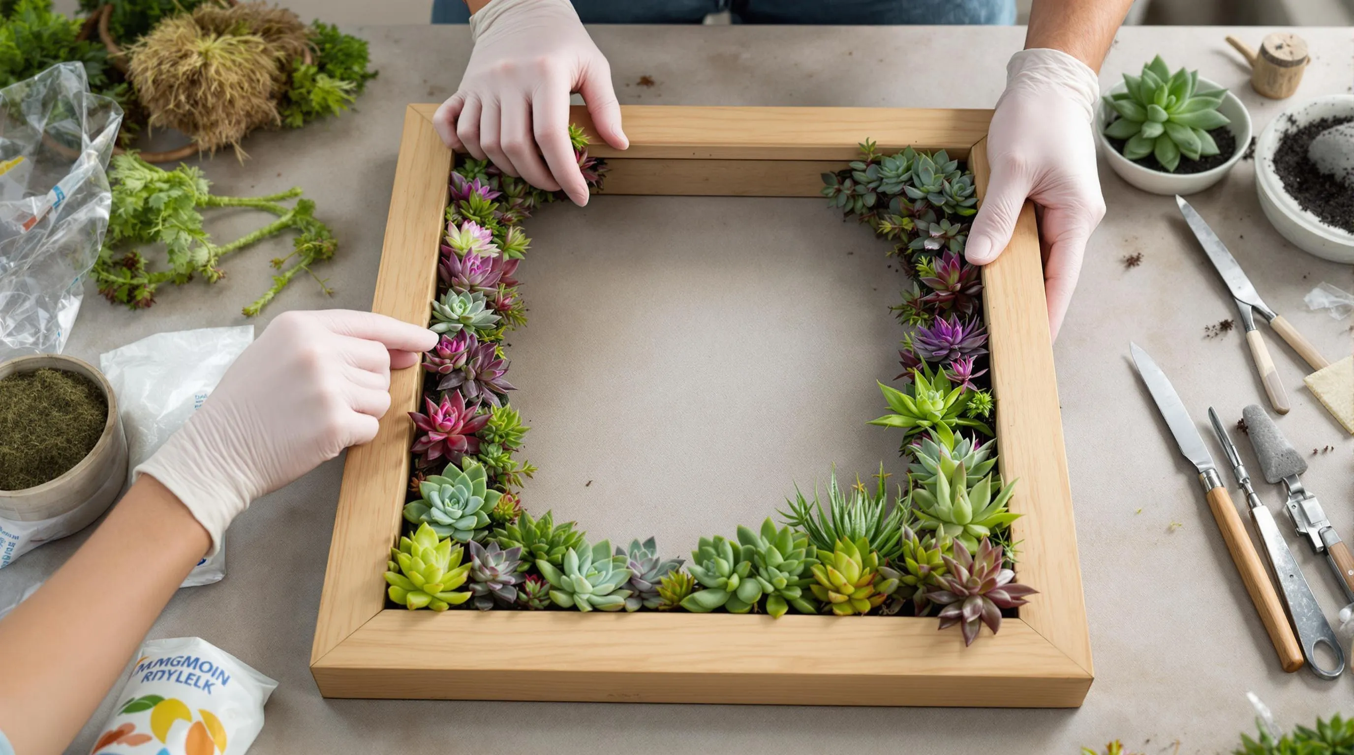 10 Stunning Succulent Wall Frame Ideas to Transform Your Home Decor 3 cR31mNVXAGF97q2Cv9RallX7Z eeTSzD