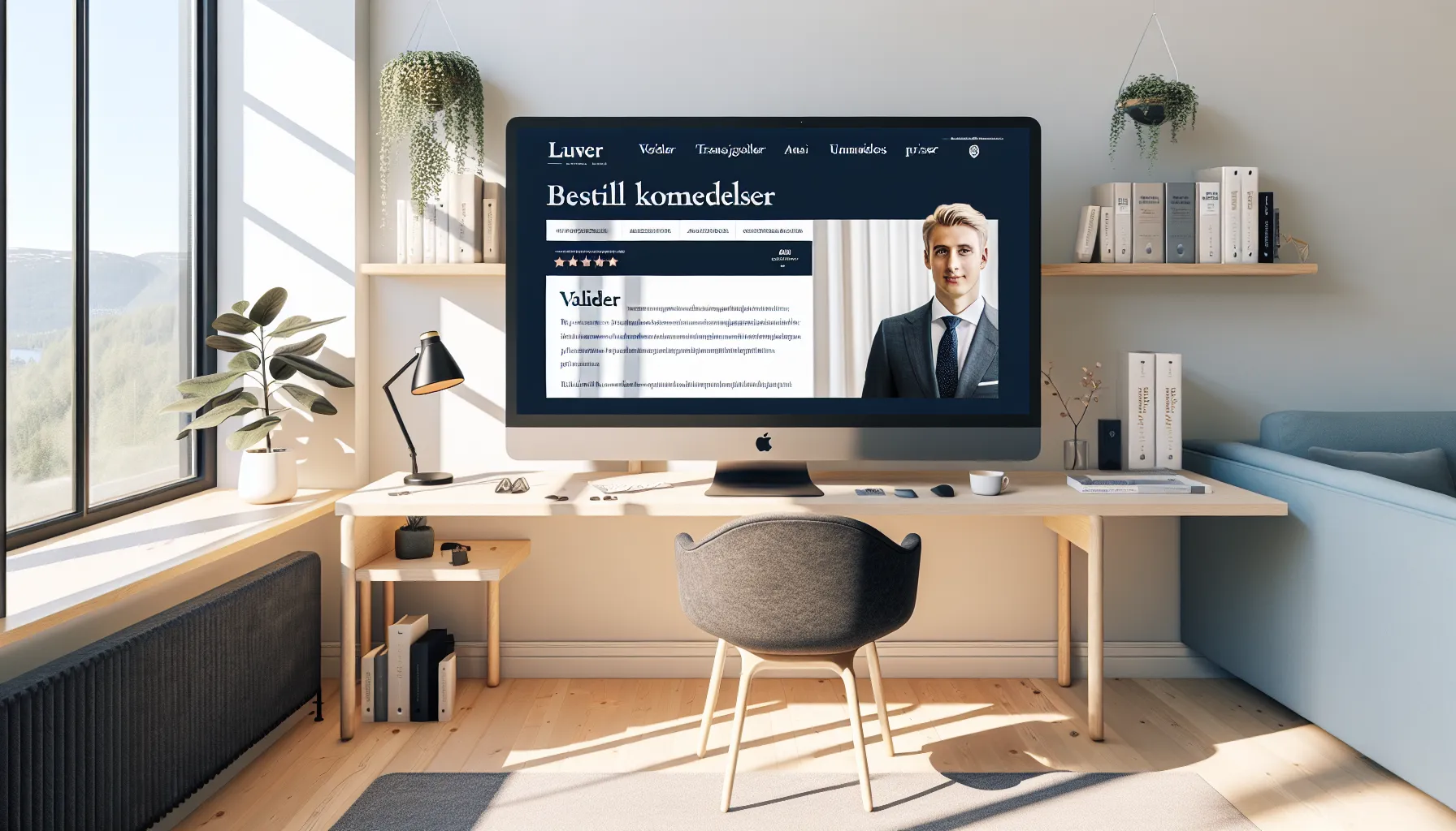 Lawyer reviews service and guide pages with e-e-a-t elements on screen.