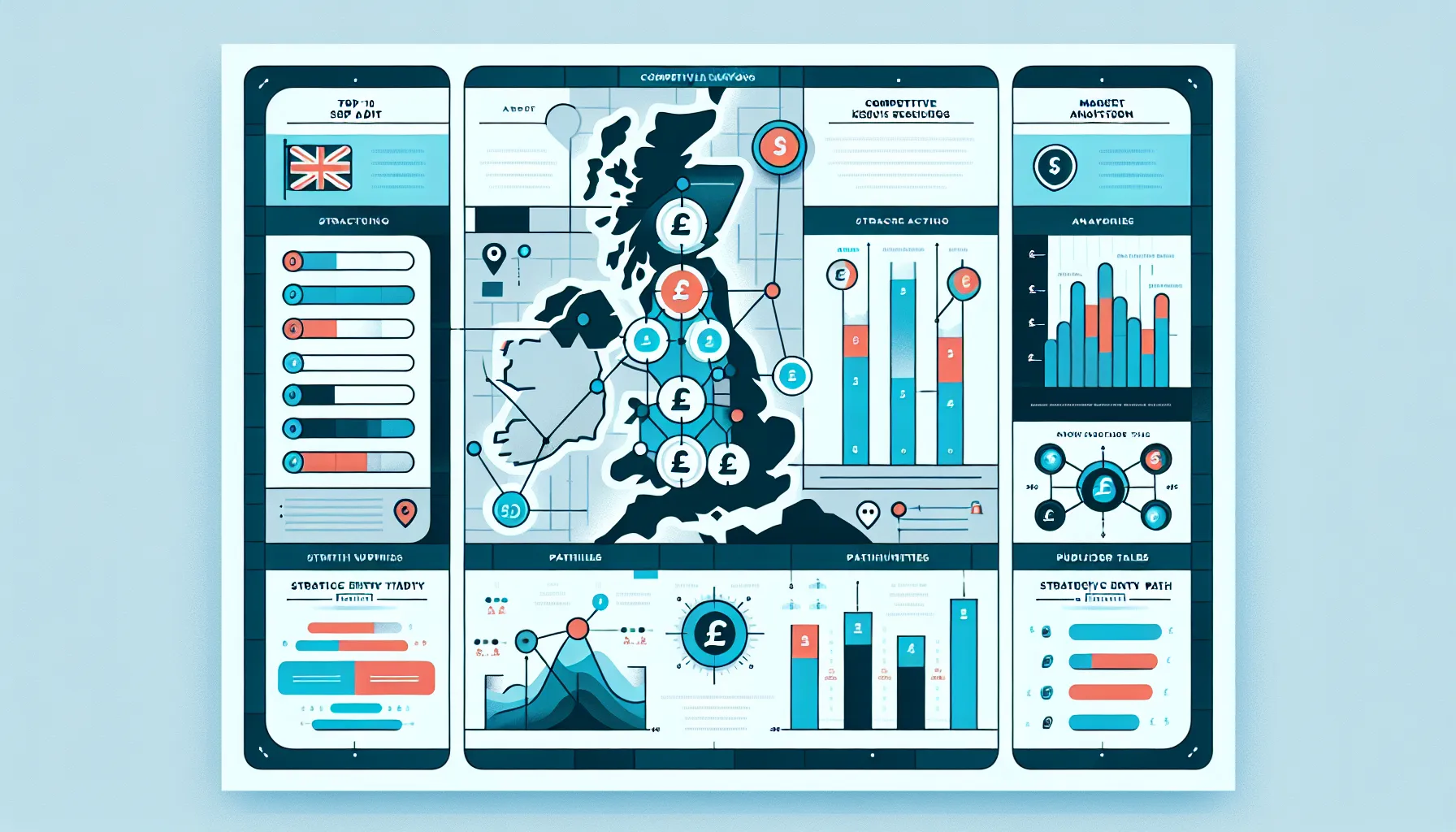 UK SERP competitor landscape showing benchmarking, publisher types, and entry strategies.