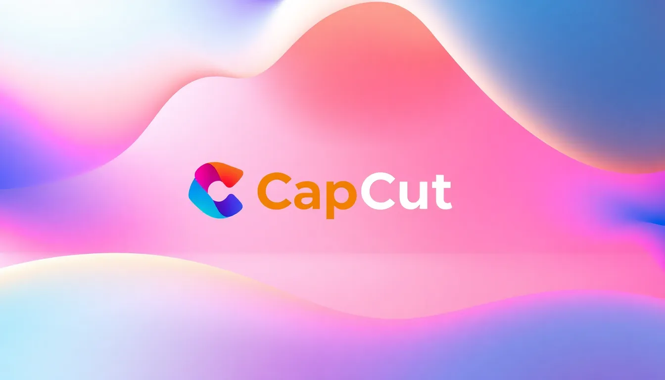 CapCut logo designed for a profile picture.