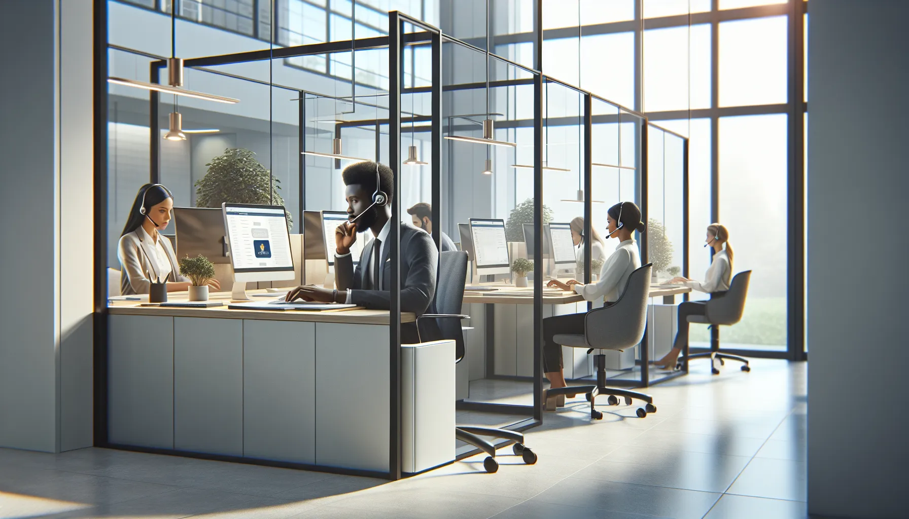 customer service team assisting clients about gift card inquiries.