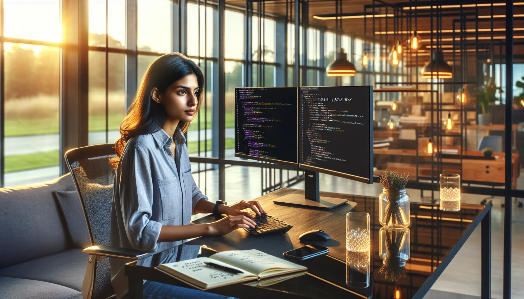 developer troubleshooting xud3.g5-fo9z error in modern office.