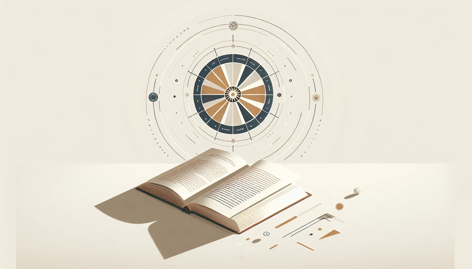 An open book with a golden circle above it representing Croatian literature.