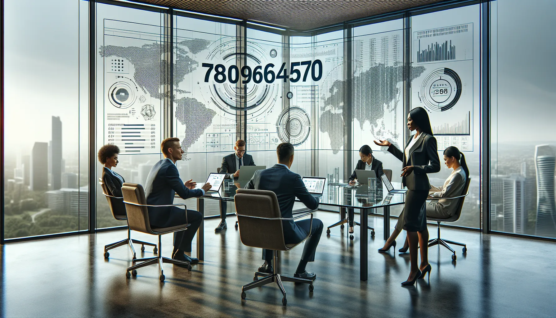 diverse team discussing data management in a modern office.