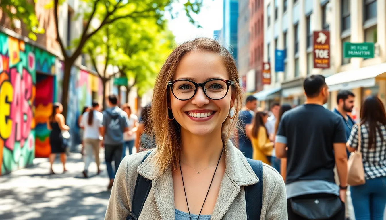 Portrait of Marcyrose44 in an urban, vibrant setting.