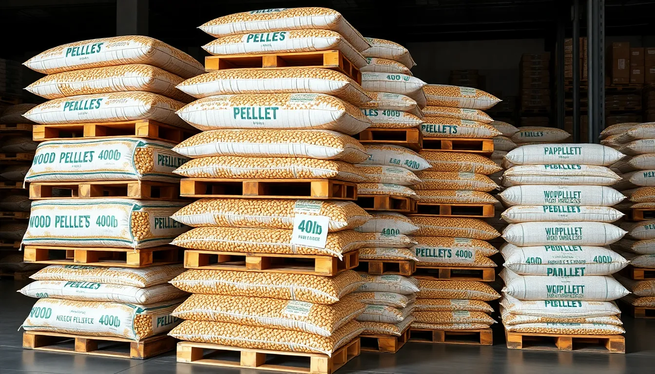 How Many Bags on a Pallet of Wood Pellets? Complete Guide for Homeowners 3