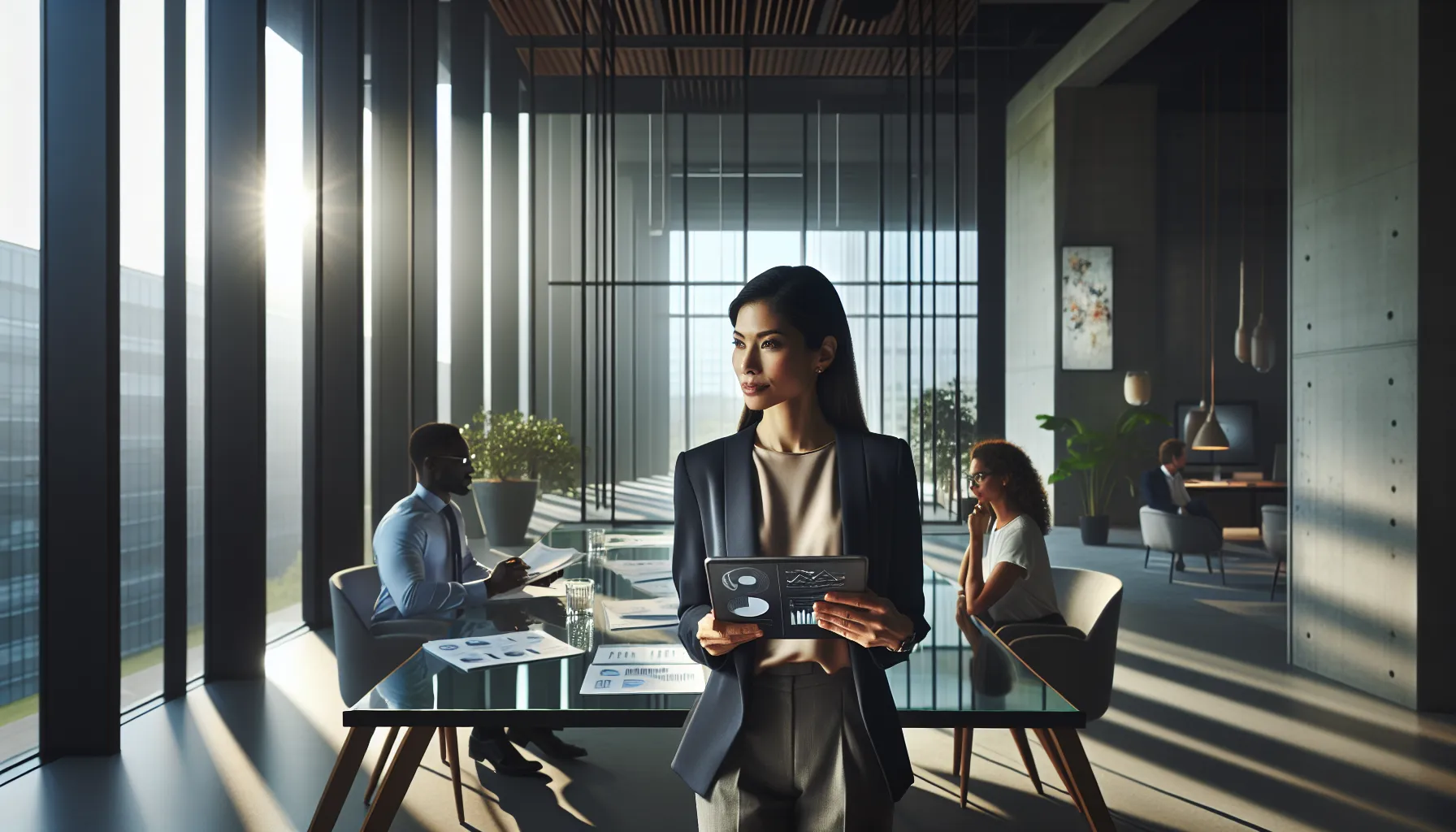 diverse professionals discussing misconceptions in a modern office.